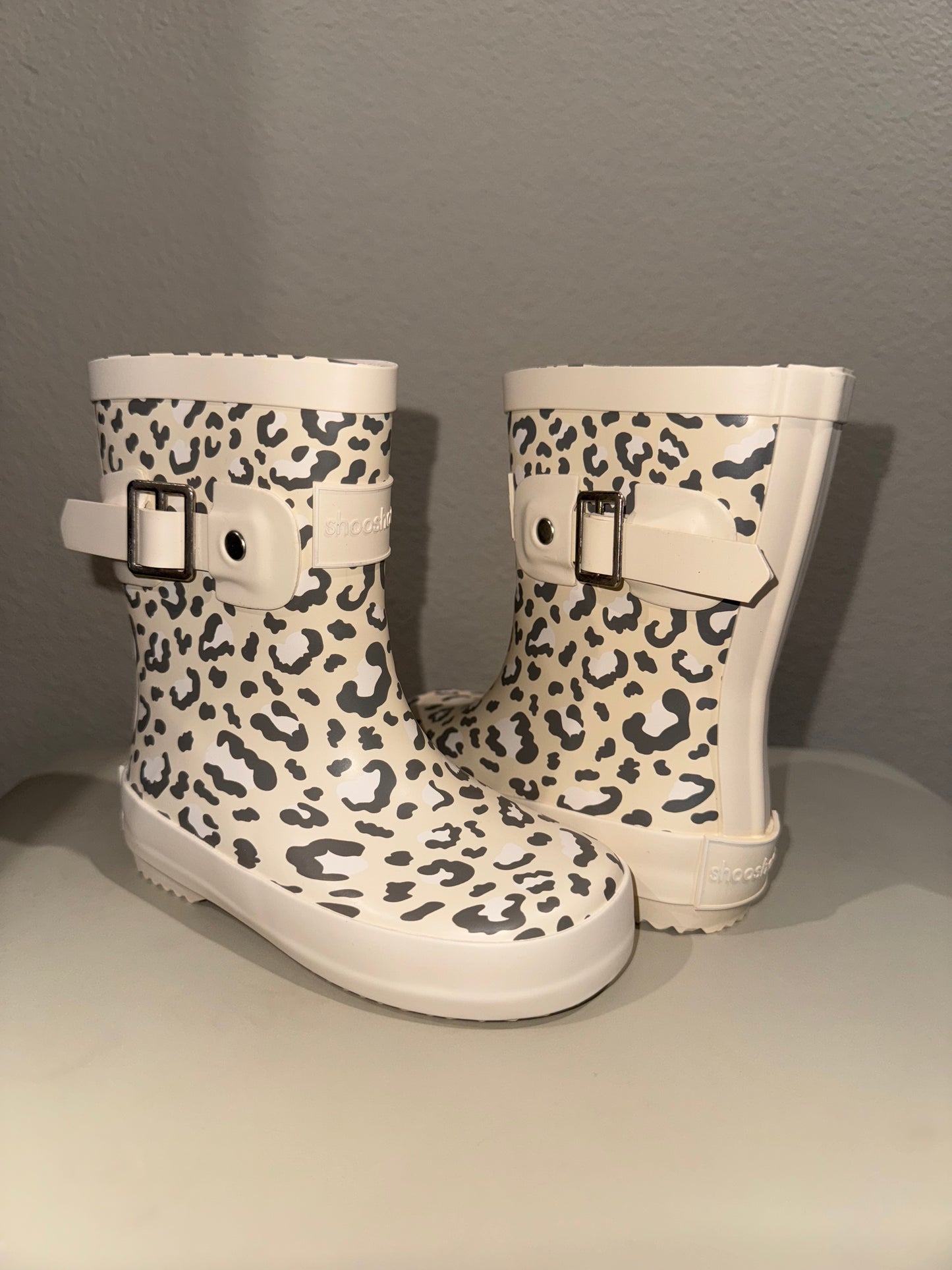 Animal Print Rain Boots
