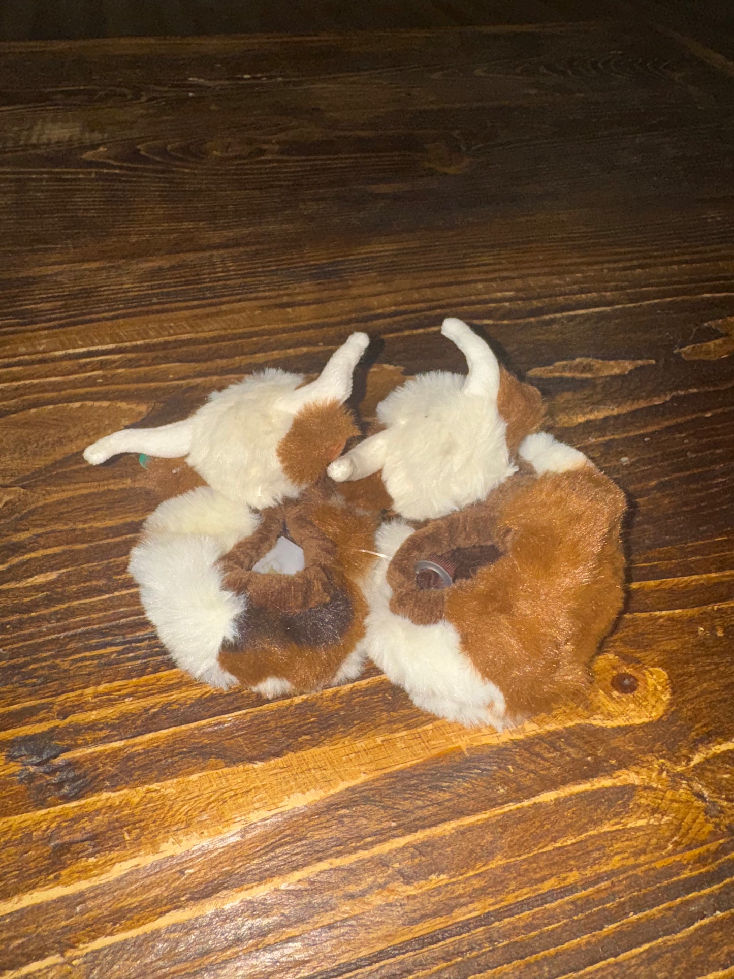 Cow Plush Baby Slippers