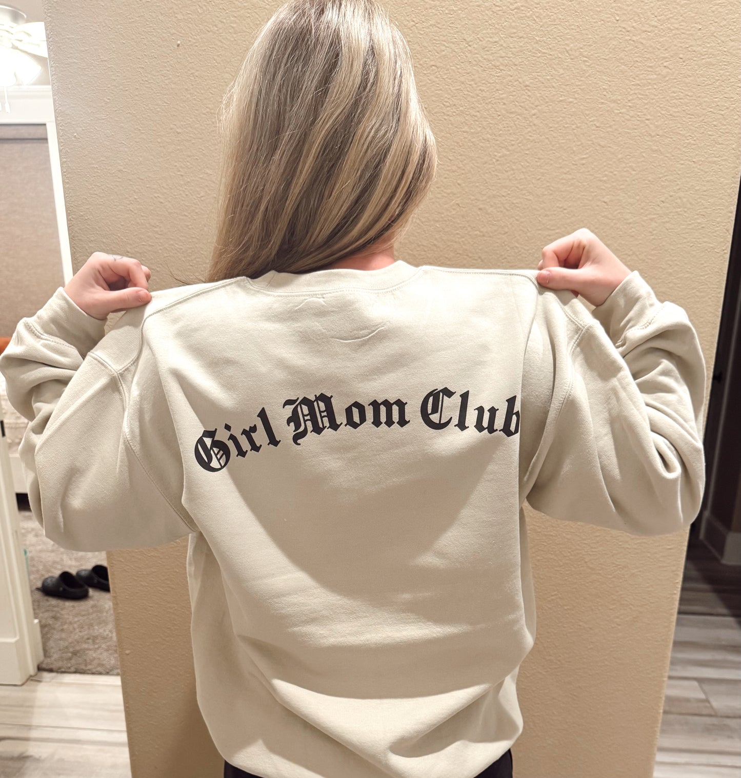 Girl Mom Club Crewneck