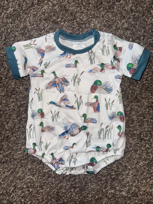 Duck Printed Romper