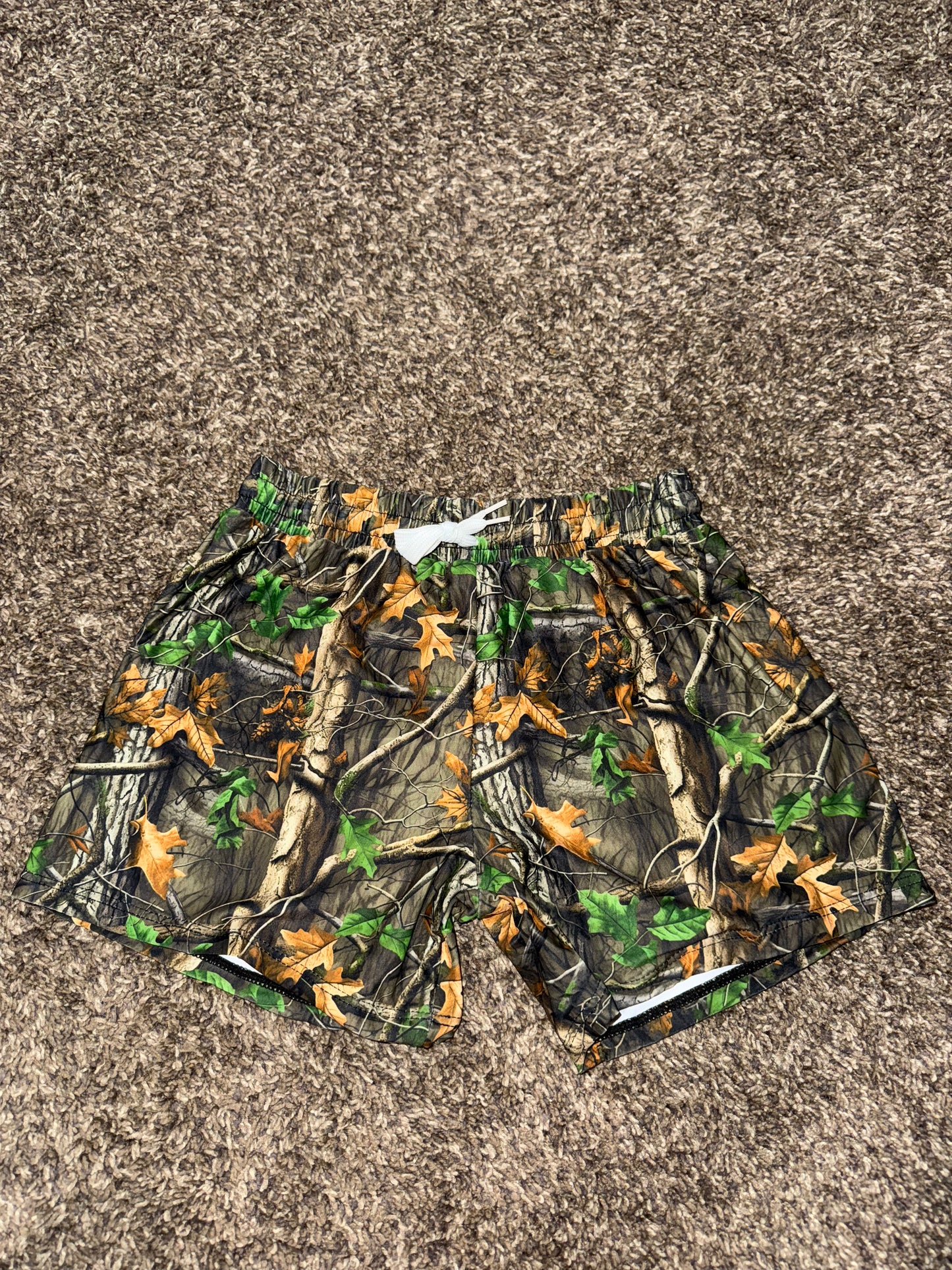 Leaves Camo Swim Trunks